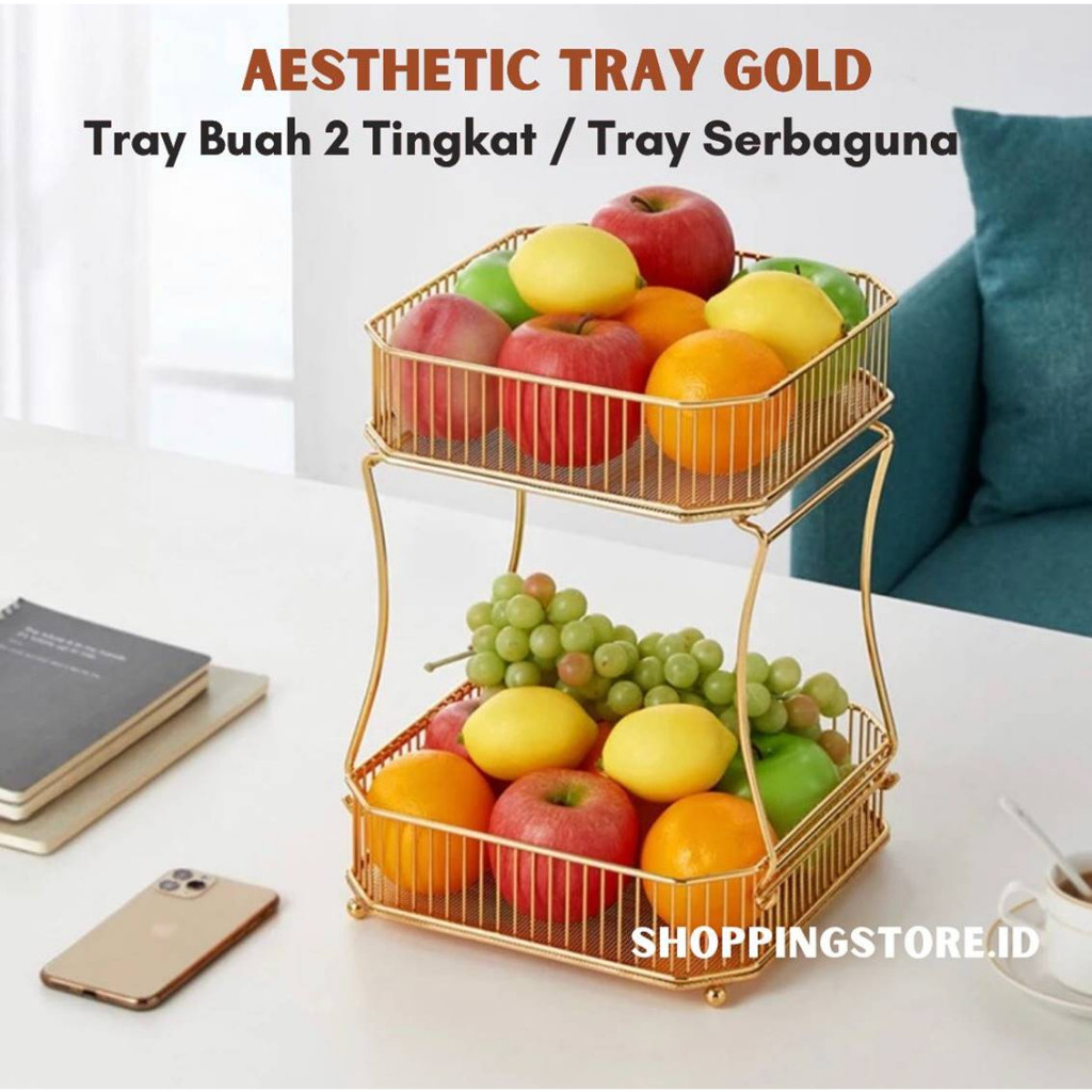 BF65JK Tray Buah / Tempat Buah / Wadah Buah / Fruit Tray /Tempat Saji Buah / Keranjang Serba Guna 2T