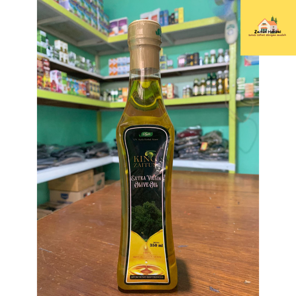 

Minyak Zaitun KING ZAITUN Extra Virgin Olive Oil 350ML