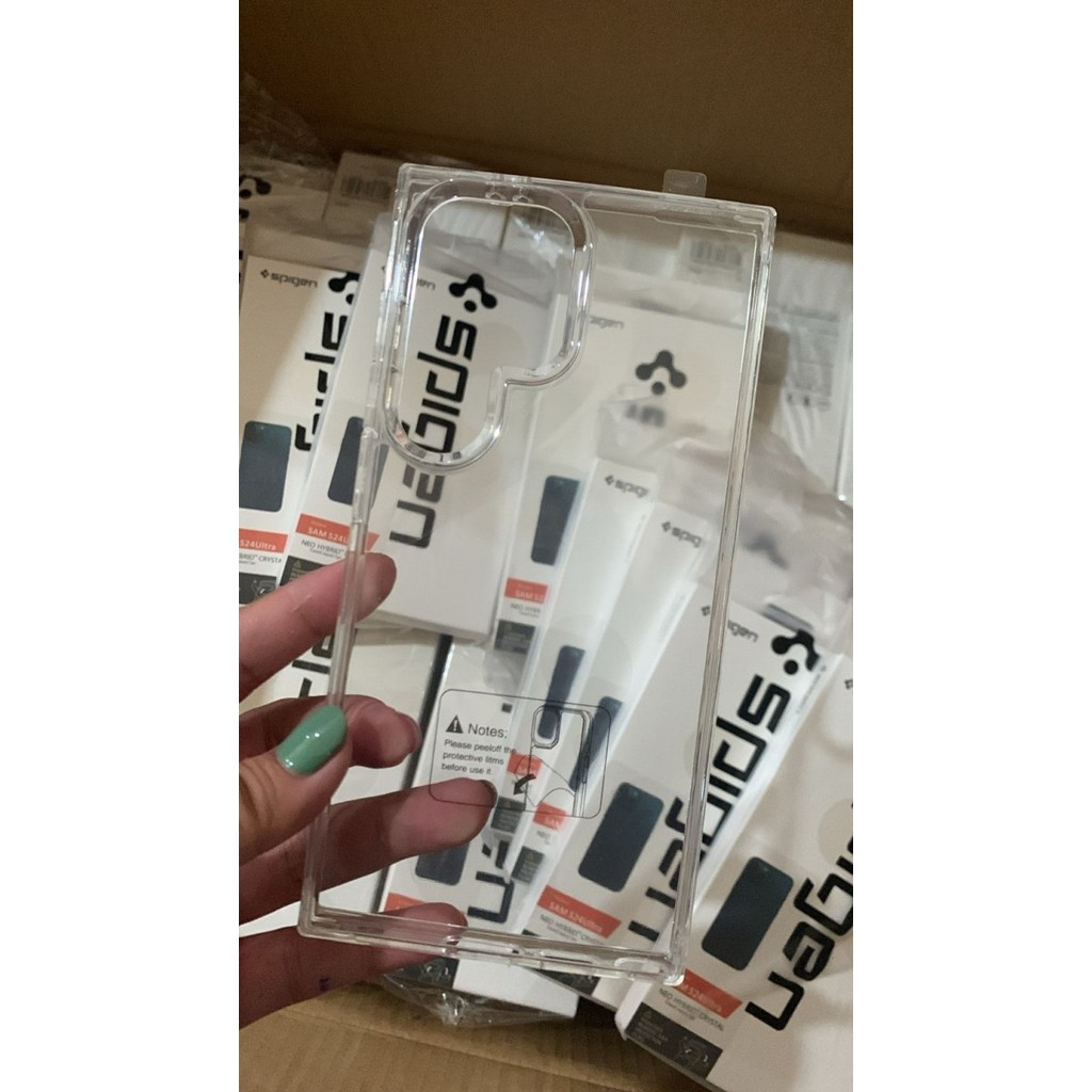 Casing Samsung S23 Fe Plus Ultra Spigen Liquid Crystal Clear TPU - clear, s23 plus