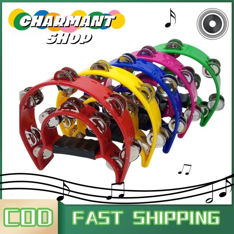 [CHARMANT]  Alat Musik Rebana Rebana Kecrekan Rebana Gereja Alat Musik Double Ring