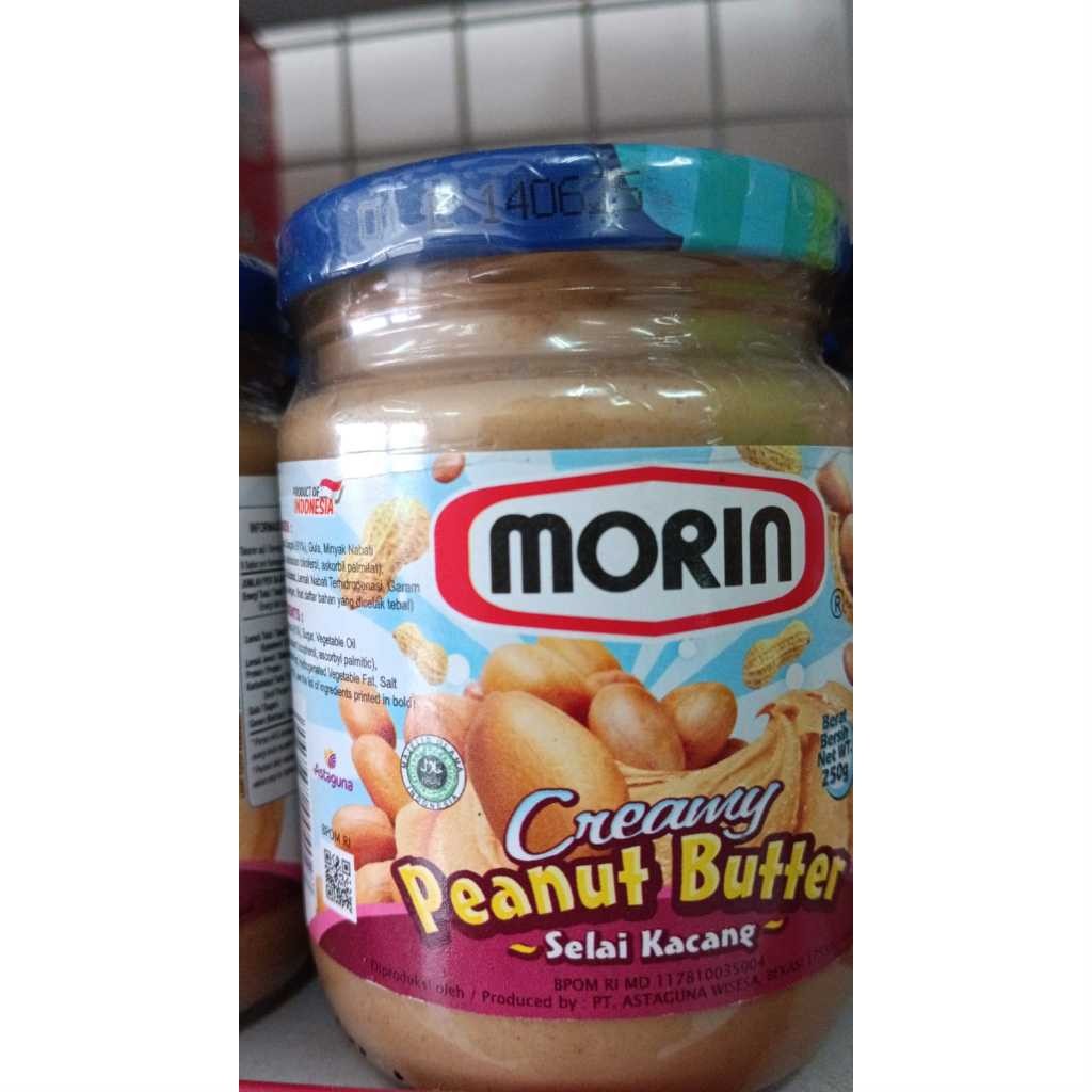 

Selai Morin Creamy Peanut Butter 250gr