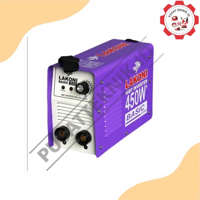 Mesin Las Lakoni Inverter 450 watt Basic 123ix Trafo Las Listrik 450W