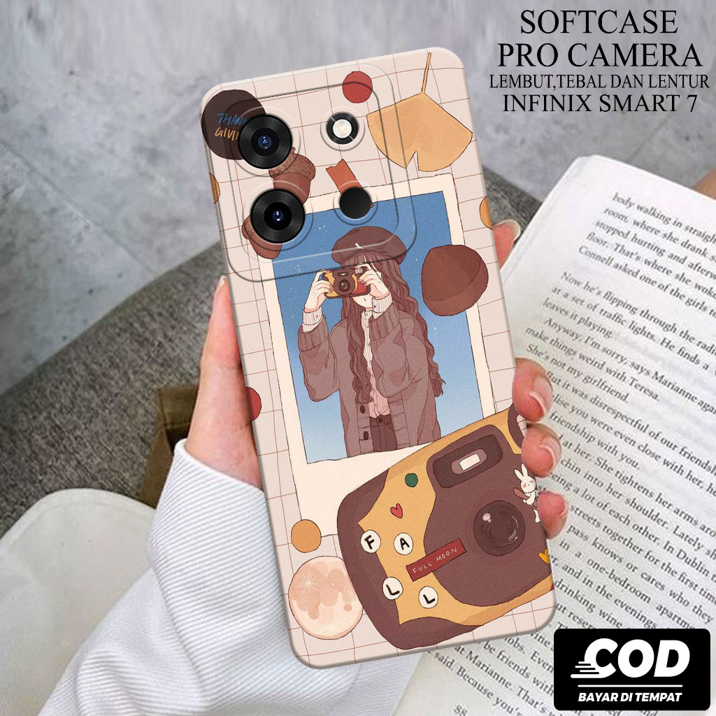 Case Hp Infinix Smart 7 2023 - Softcase Infinix Smart 7 Terbaru - Casing Infinix Smart 7 - Kesing In