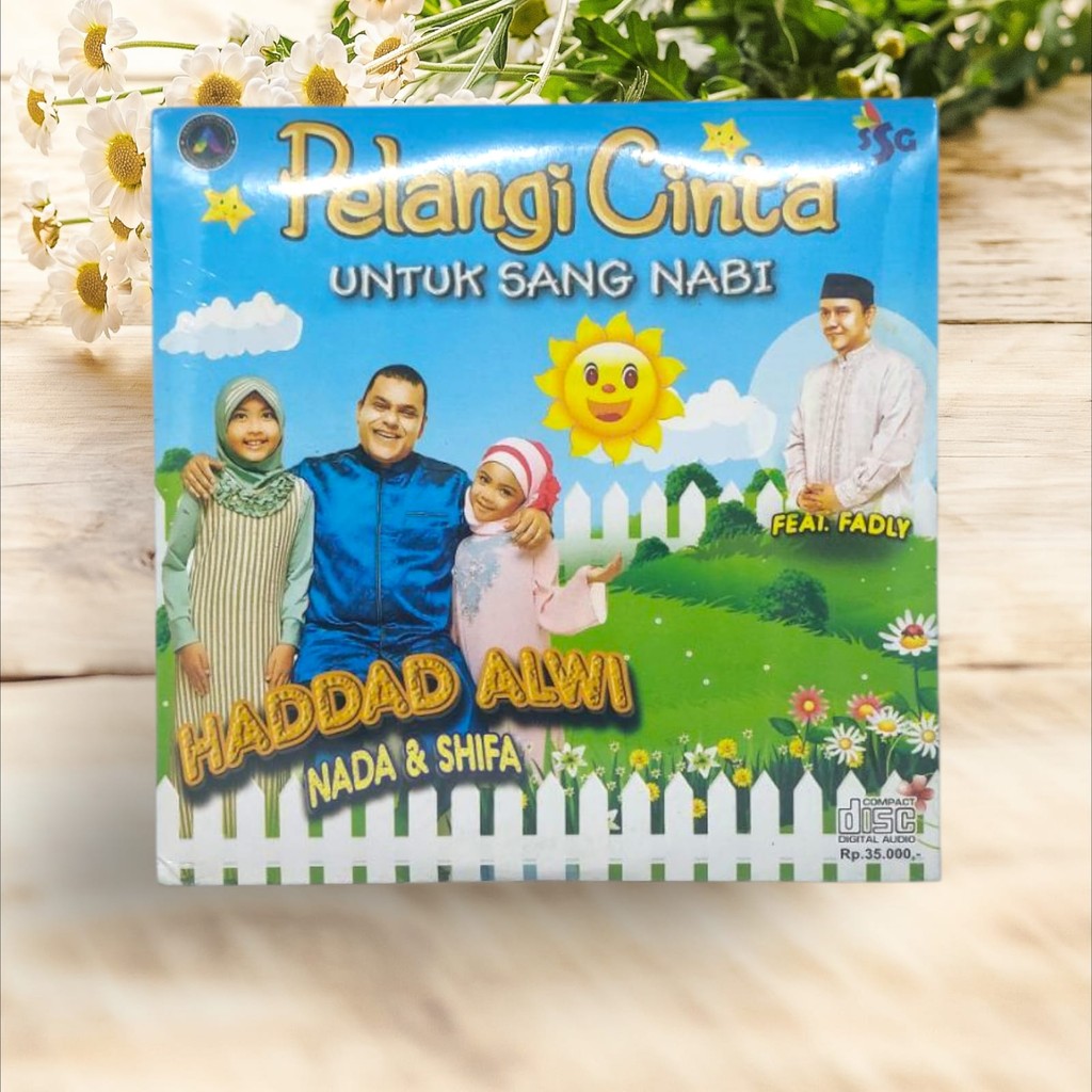CD Audio Musik- - Haddad Alwi Nada & Shifa - Pelangi Cinta Untuk Sang Nabi - Segel