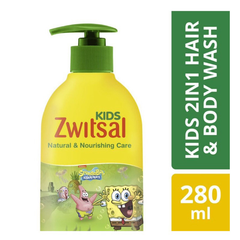 

Zwitsal Kids Hair & Body Wash 2 in 1
