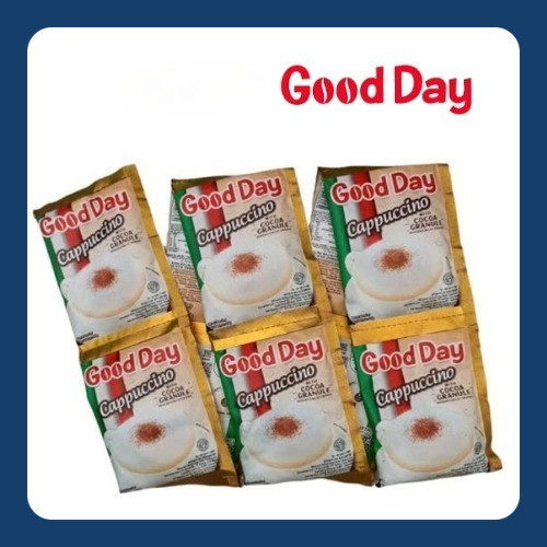 

Kopi GOOD DAY CAPUCINO 25gr CAPPUCINO RENCENG ( ISI 10 )