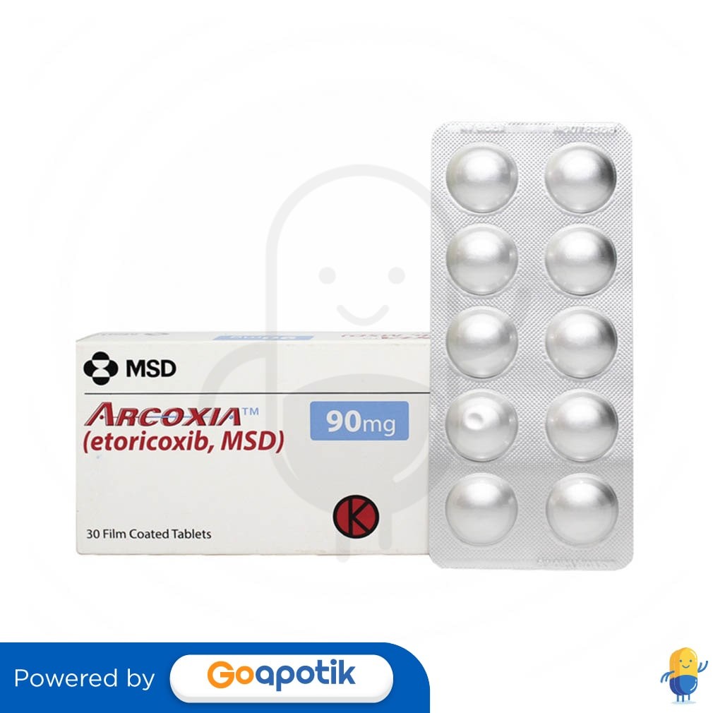 Arcoxia 90 Mg Box 30 Tablet