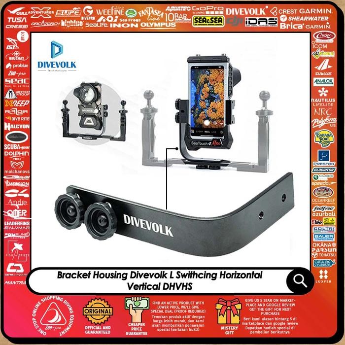 Ready Bracket Housing Divevolk Seatouch 4 L Swithcing Horizontal Vertical DHVHS