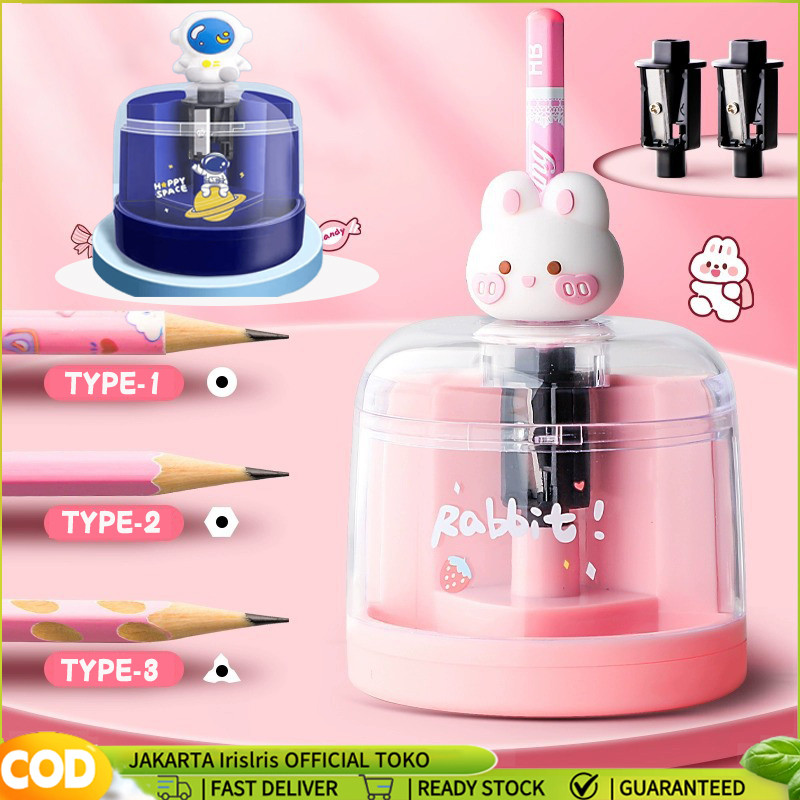 

Rautan Pensil Elektrik Rautan Otomatis Lucu Putar Electric Pencil Sharpener Hewan Pencil Sharpener Electric Cute Animals Astronot