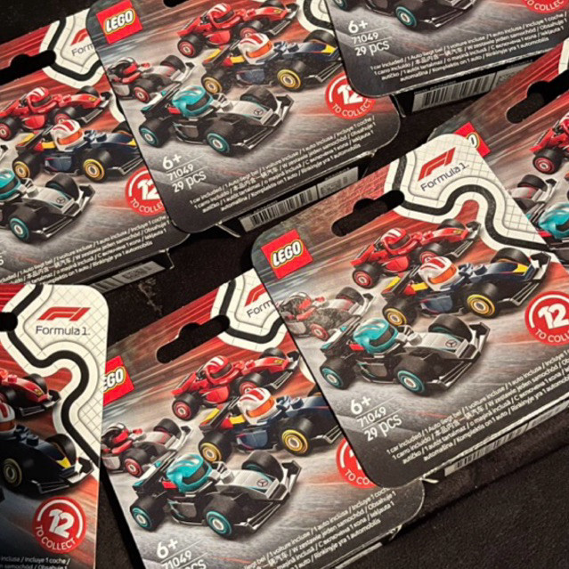 REBONSHOP Lego mini figure formula 1 / lego formula1 / lego mini figure f1 / lego f1