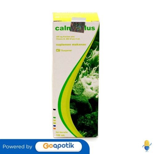 Calnic Plus Suspensi 100 Ml Kalsium Dan Vitamin D Anak