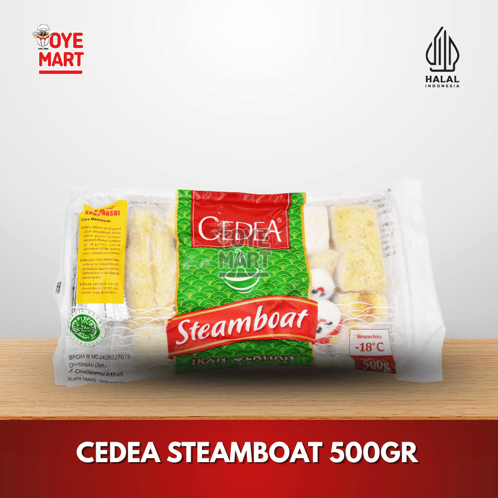 

CEDEA STEAMBOAT 500GR SOUP SEAFOOD ALA JEPANG/ SHABU SHABU INSTAN ALA JEPANG