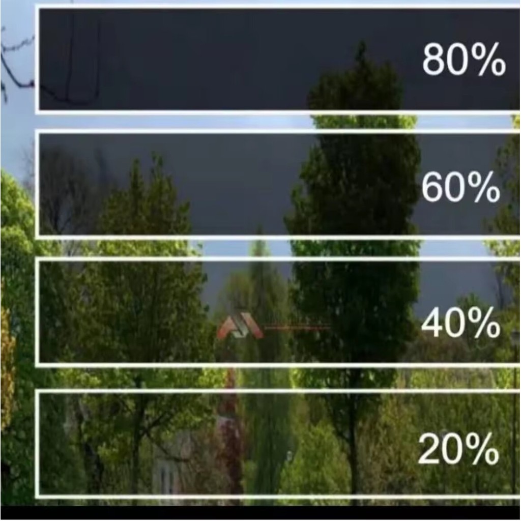 PROMO Kaca Film Mobil Riben 80 60 40 20 Persen Anti Gores Peredam Panas Merek Promax USA Quality Unt