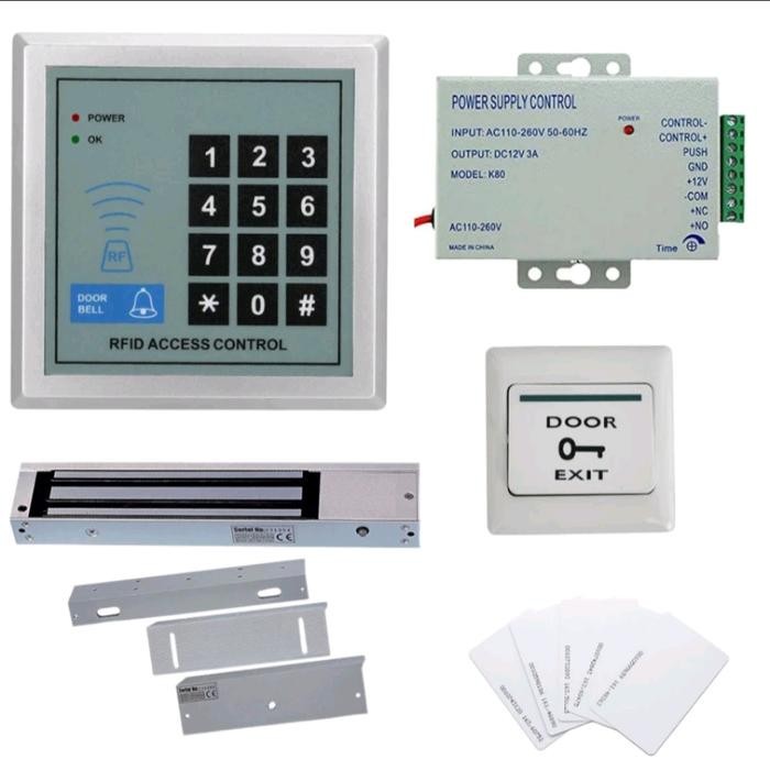 

paket access door rfid paket access control standalone akses kartu+pin - no touchSale