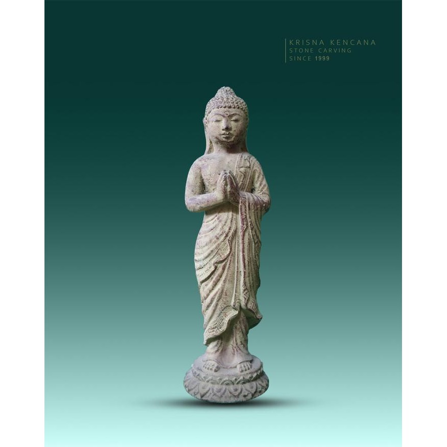 Miniatur Patung Buddha berdiri antik