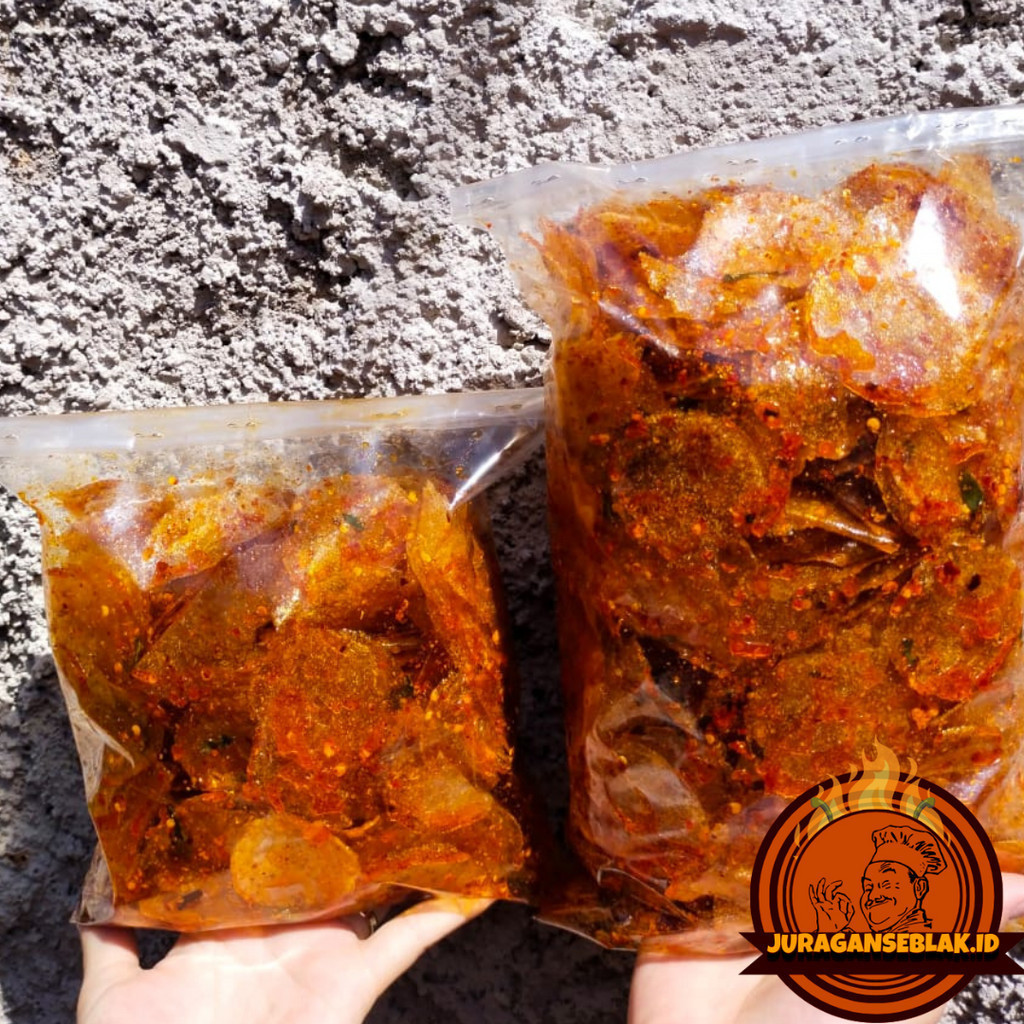 

KERIPIK KACA PEDAS DAUN JERUK 500GRAM
