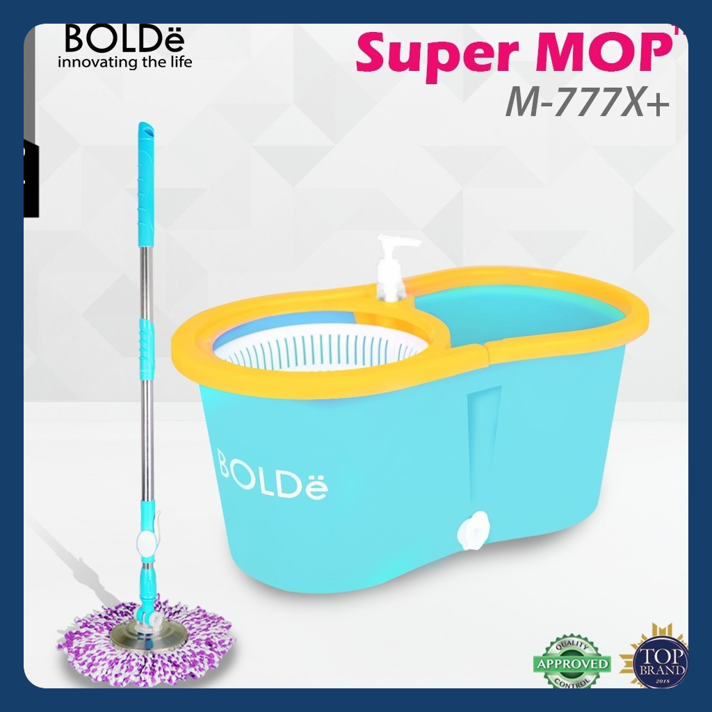 BOLDe Pel Lantai / Super Mop M-777X+PEL LANTAI PUTAR