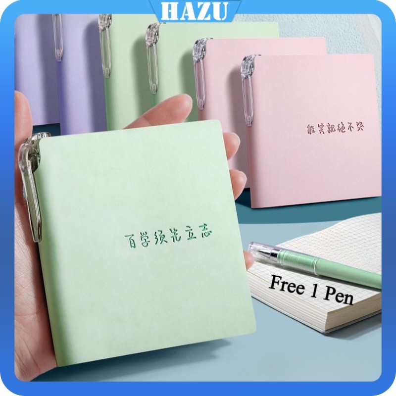 

100 Lembar Notebook Mini A100 Lembar Notebook Mini A7 Buku Catatan Kecil Book PU Notebook Mini Aesthetic Portable Buku Tulis -Free 1 Pen7 Buku Catatan Kecil Book PU Notebook Mini Aesthetic Portable Buku Tulis -Giveaway 1 pena