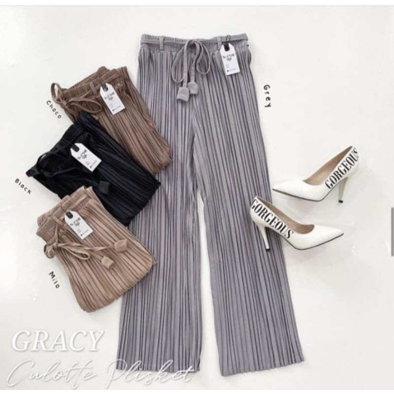 Termurah.. KULOT PLISKET PREMIUM WANITA / CELANA KULOT PLISKET PREMIUM WANITA JUMBO