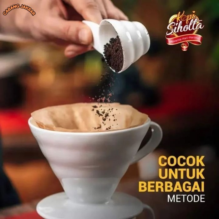 

Kopi Arabika Robusta Merk Siholta Lintongnihuta Sumatra Utara 250g