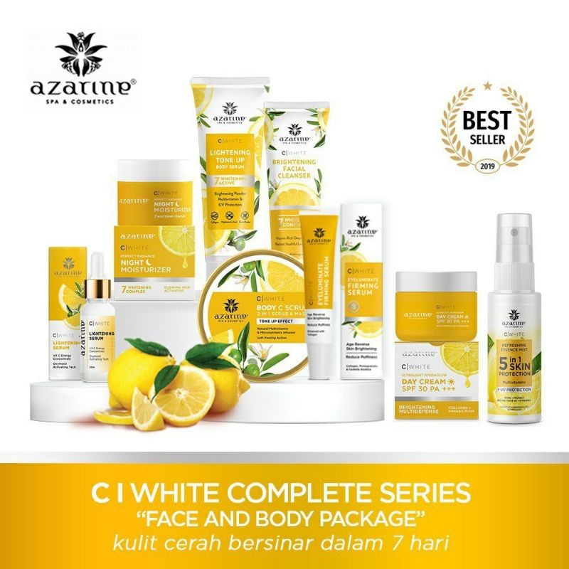 Azarine C White Brightening Series | Night cream | Day cream
