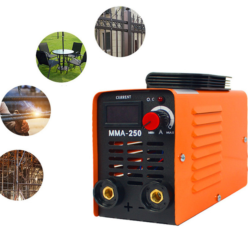 MMA-250 Electric Welding Machine Household Metal Mini Manual Welding Machine Direct Current Welding 