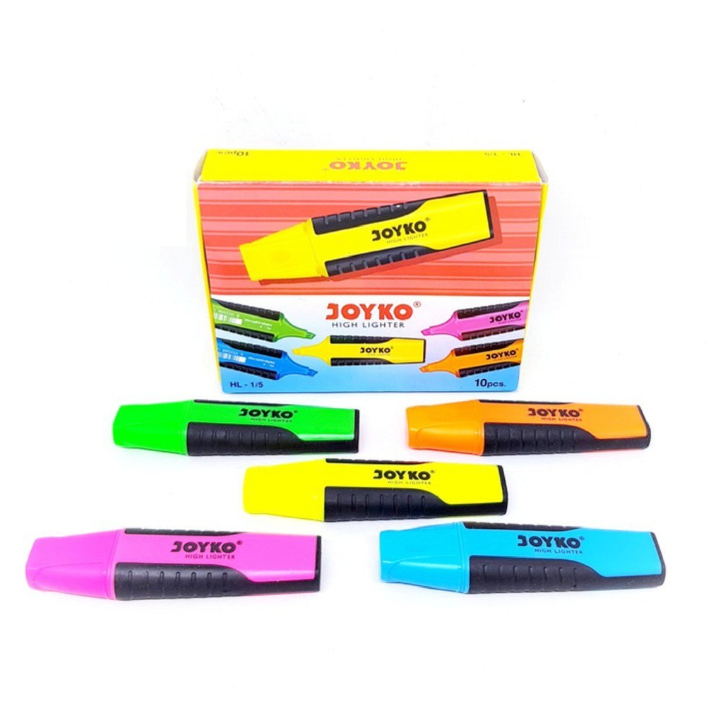 

Joyko Highlighter Textliner / Penanda Warna Warni