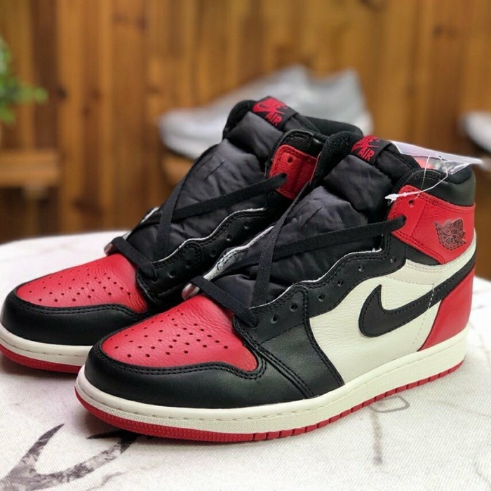 Nk Jordan 1 Bred Toe