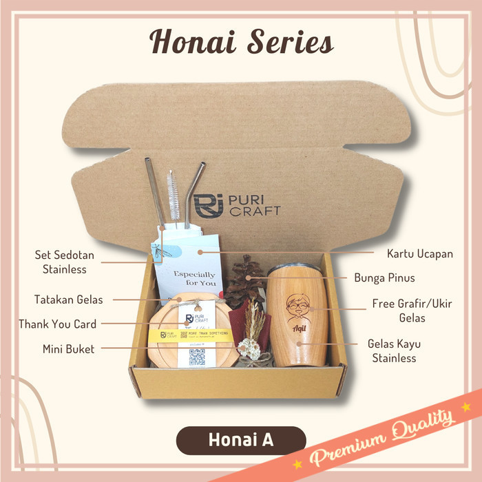 

Hampers buat pacar teman sahabat bestie unik lucu keren kekinian / HONAI Series FREE UKIR Kado Pernikahan Hampers Wedding Graduation - Honai A, Special Day
