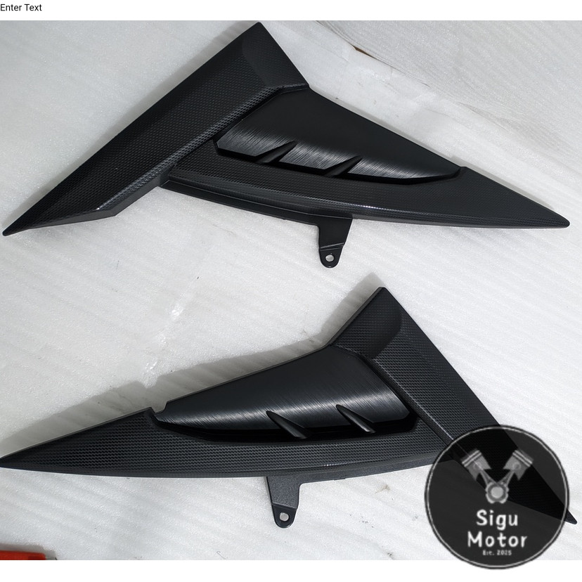 Box Samping V-ixion Lama 2008 2009 2010 2011 (1 pasang) WIN | sambungan cover body motor vixion 3C1 