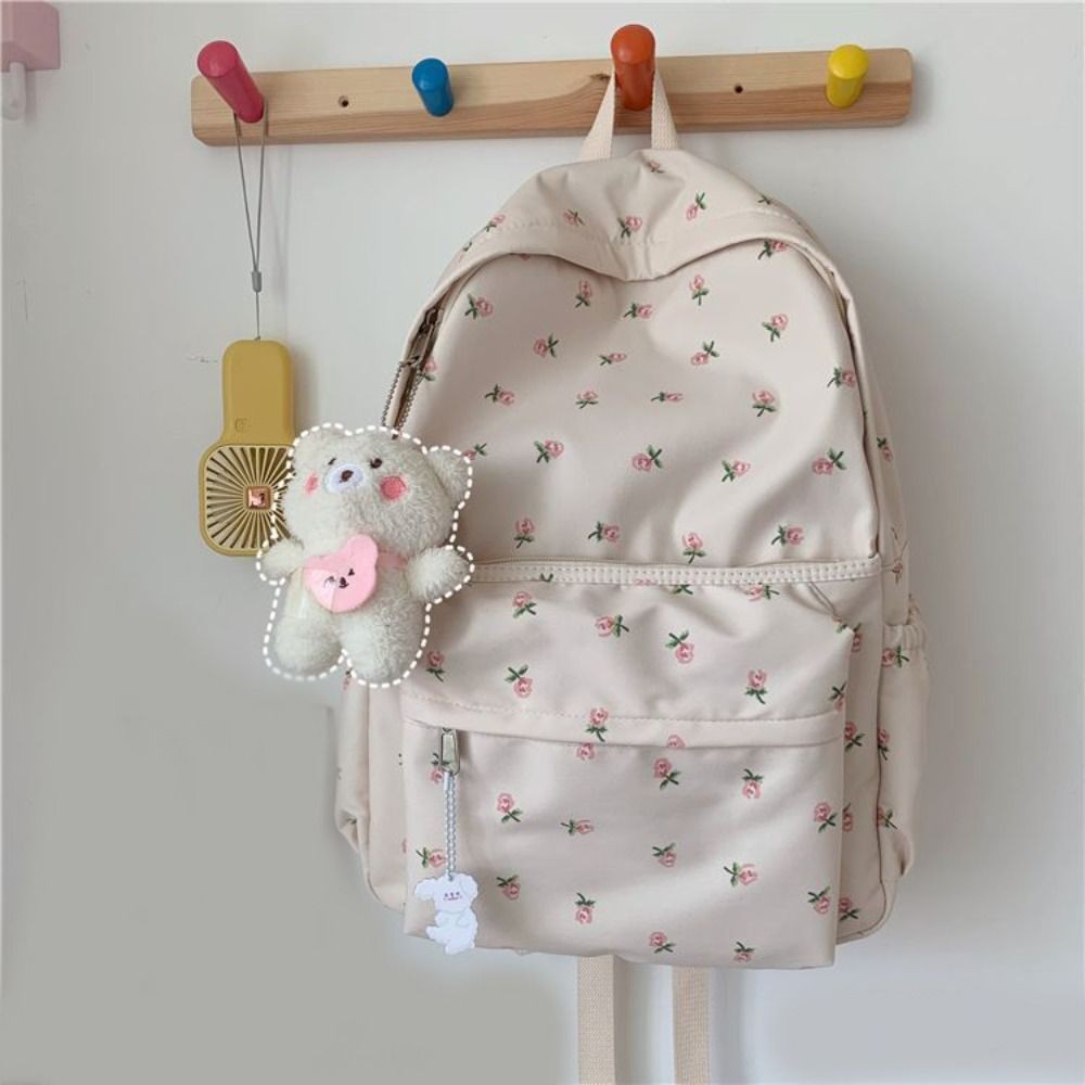 

New Print Backpack Large-capacity Student Schoolbag Girl Cool High School Student Backpack Travel Bag