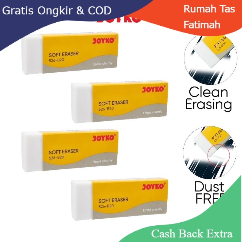 

Promo ERASER / PENGHAPUS JOYKO BESAR By Rumah Tas Fatimah