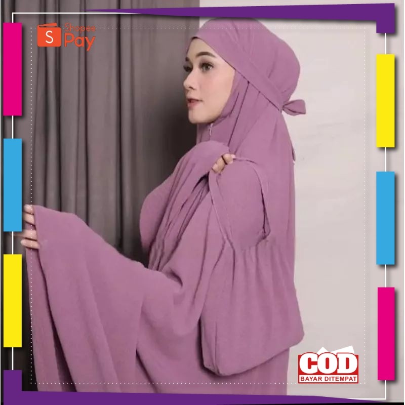 [PREMIUM ORIGINAL] mukena anak tanggung lesty terbaru // mukena anak perempuan usia 10 - 15 tahun //