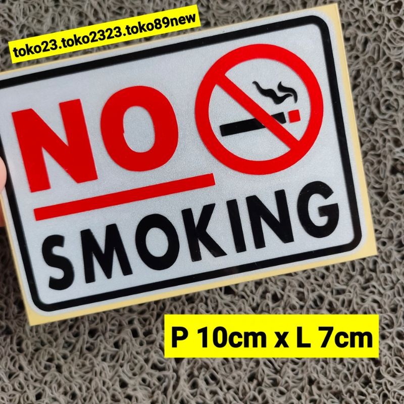 

stiker no smoking stiker cutting dilarang merokok