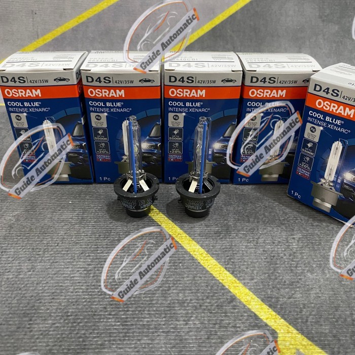 Bohlamp HID Osram D4S Xenarc CoolBlue Lampu Mobil HID Osram Original