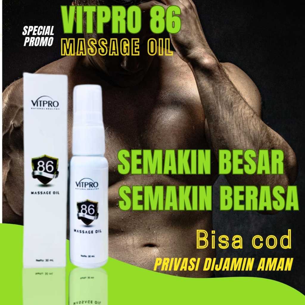 VITPRO 86 Obat Pembesar kelamin laki laki 100% Original
