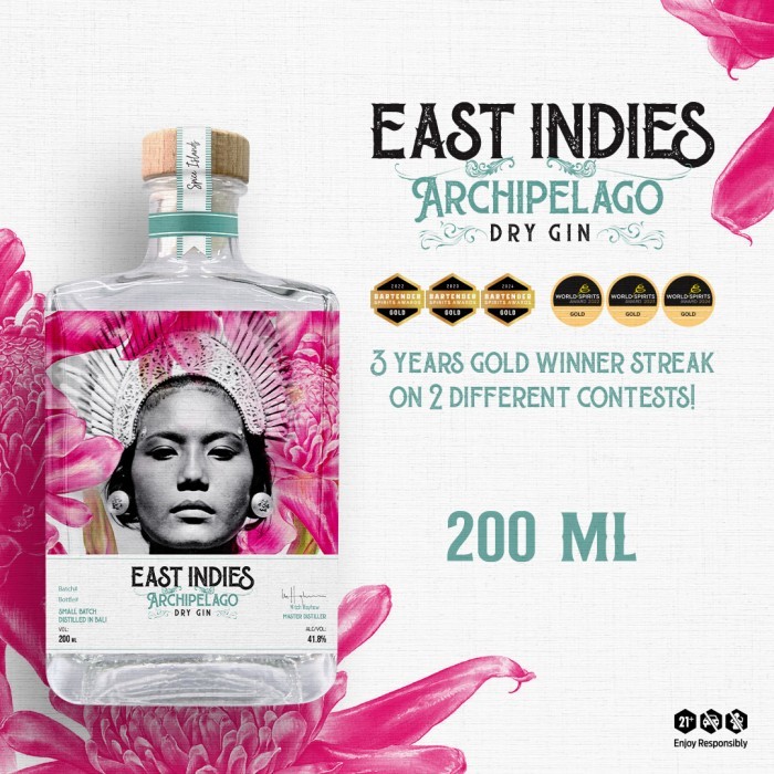 

East Indies Archipelago Dry Gin 200ml