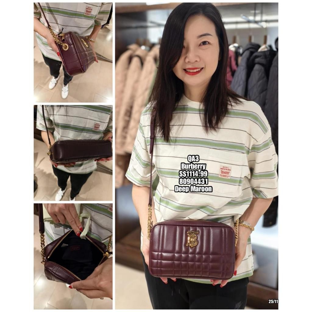 PRE-ORDER QA3 BURBERRY 80904431 BAG