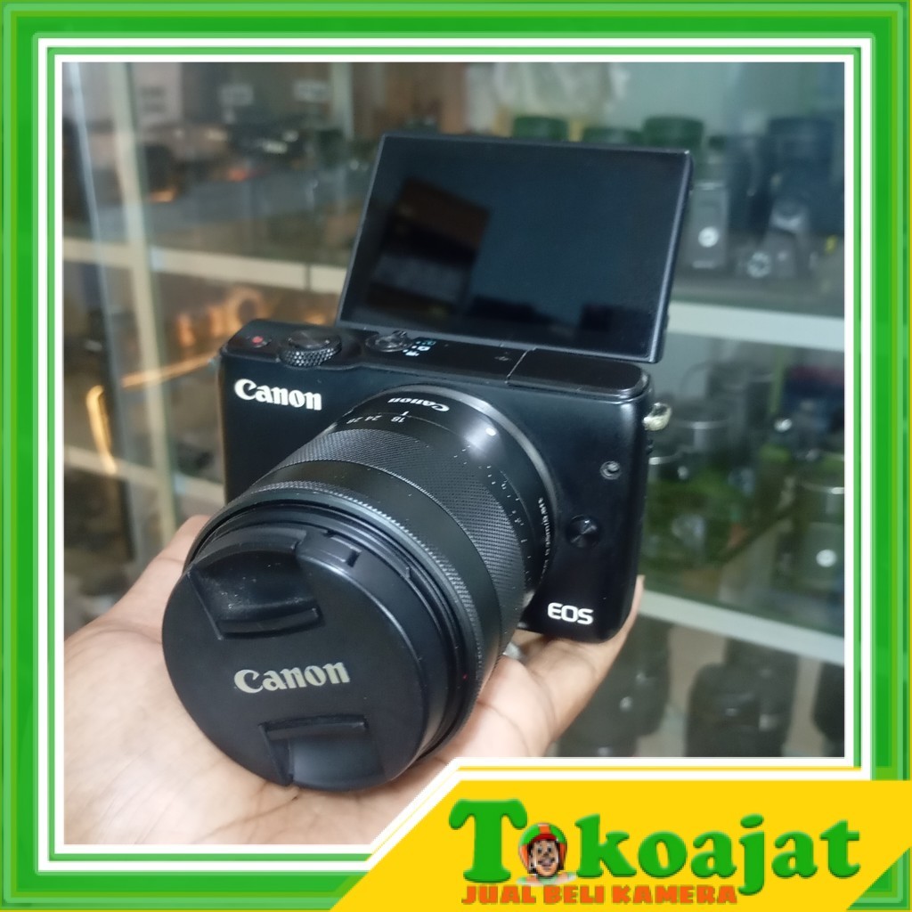 MIRRORLESS Mirrorless canon m10 / canon eos m10 termurah buat vlog Seken