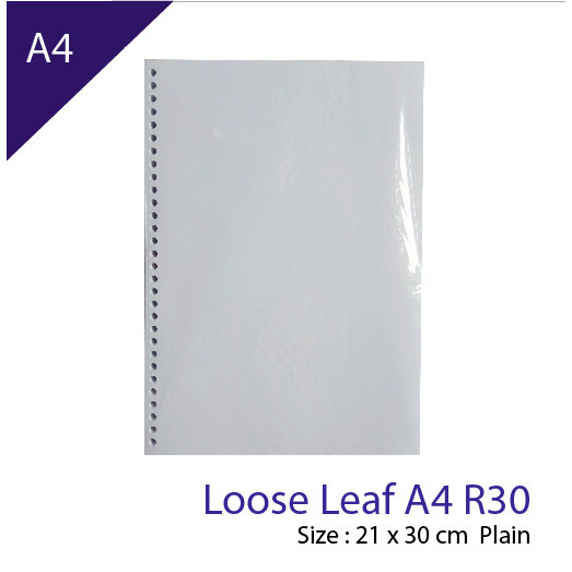 

Loose leaf A4 Ring 30 polos