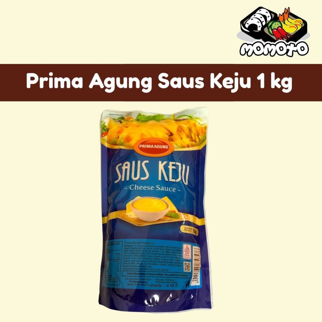 

Prima Agung Saus Keju 1 kg Cheese Sauce Grosir 1000 gram