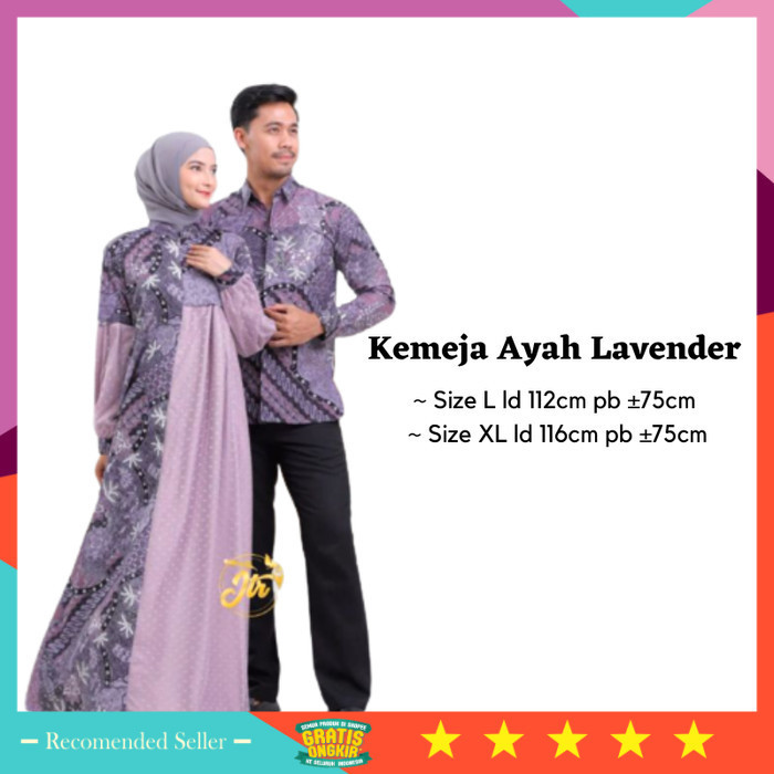 Bahan Bagus Berkualitas Premium Termurah /Batik couple sarimbit keluarga busana muslim family set la
