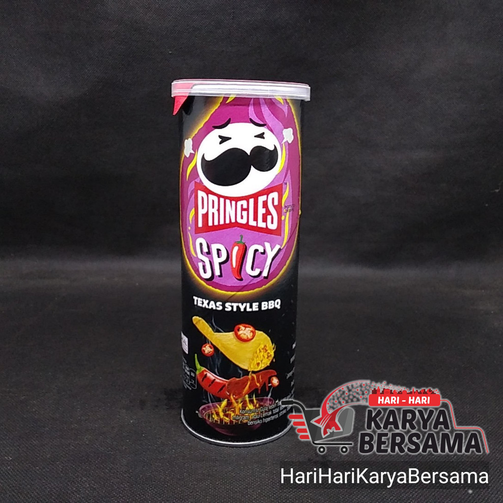 

MAKANAN RINGAN PRINGLES SPICY TEXAS STYLE BBQ 97GR