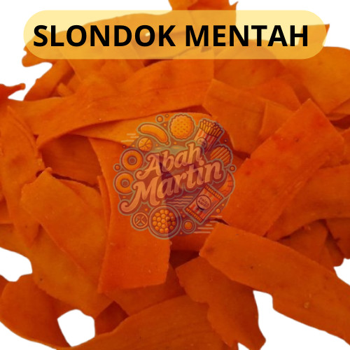 

AM KERUPUK SLONDOK MENTAH MERAH 1Kg Slondok Pedas Manis Kerupuk Selondok Pedas Manis Mentah Slondok
