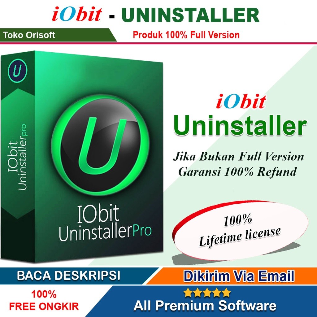 iObit Uninstaller Pro 12 Plus 2022 + Video Cara Instal