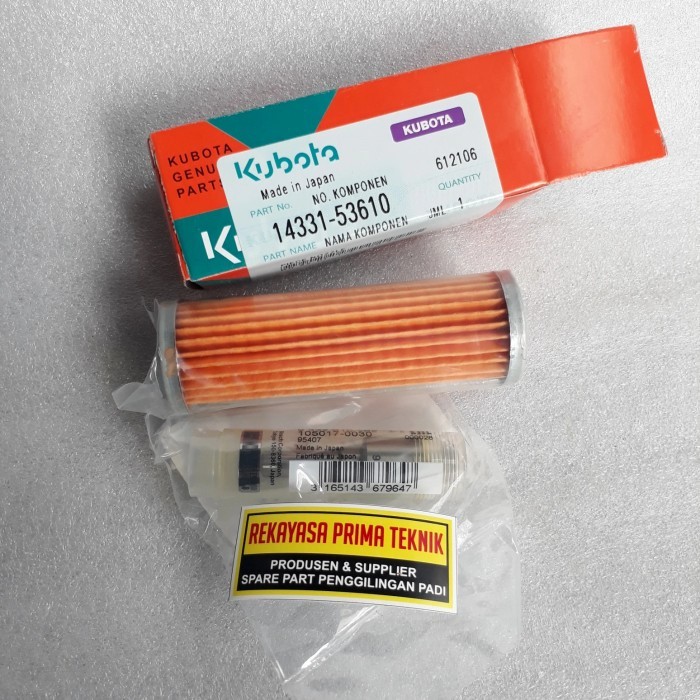 RD85 4 KABUT PIECE NOZZLE NOKSEL NOSEL ORIGINAL ASLI KUBOTA TRAKTOR - nozzle+bonus Langsung Dikirim