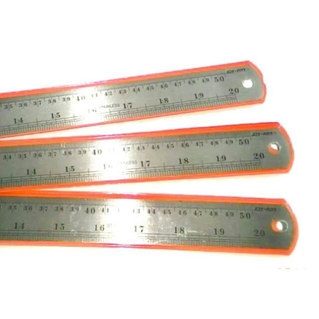 

PENGGARIS BESI RULER STAINLESS PANJANG 50 CM