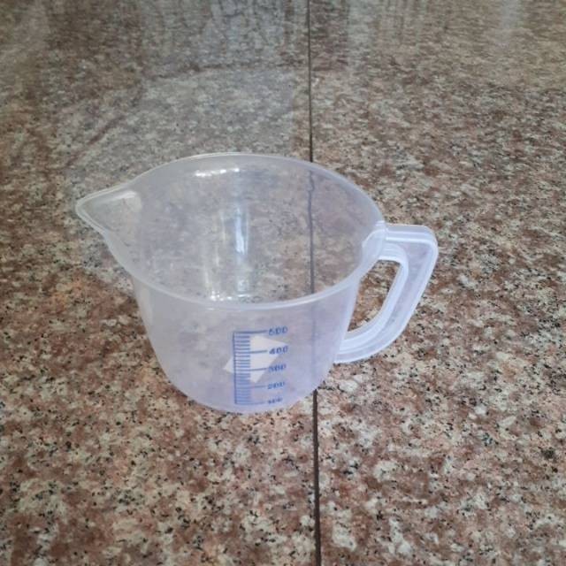 Gelas takar 500 ml green leaf