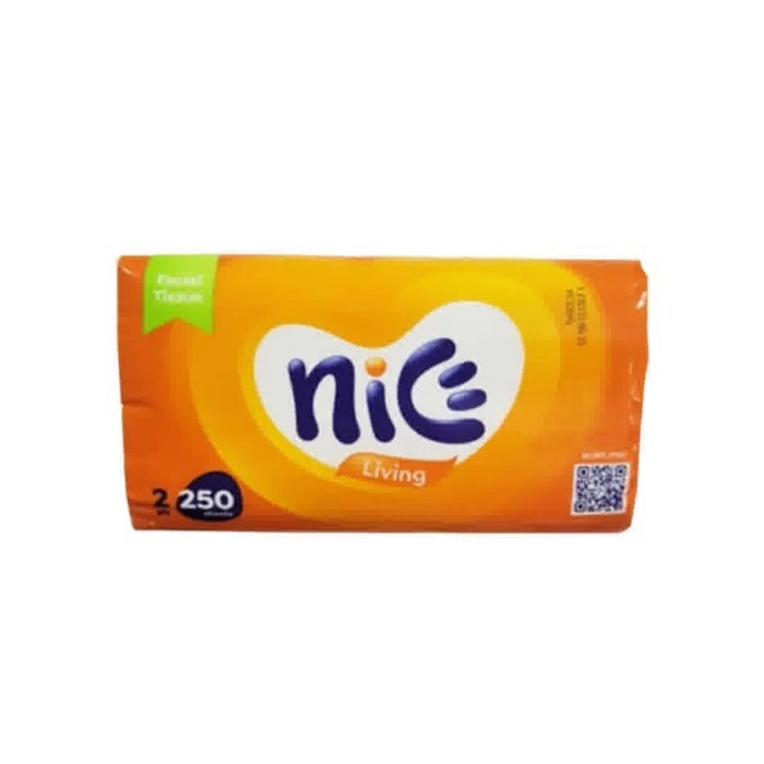 Tissue NICE Facial 2 Ply isi 250 / 500 Lembar
