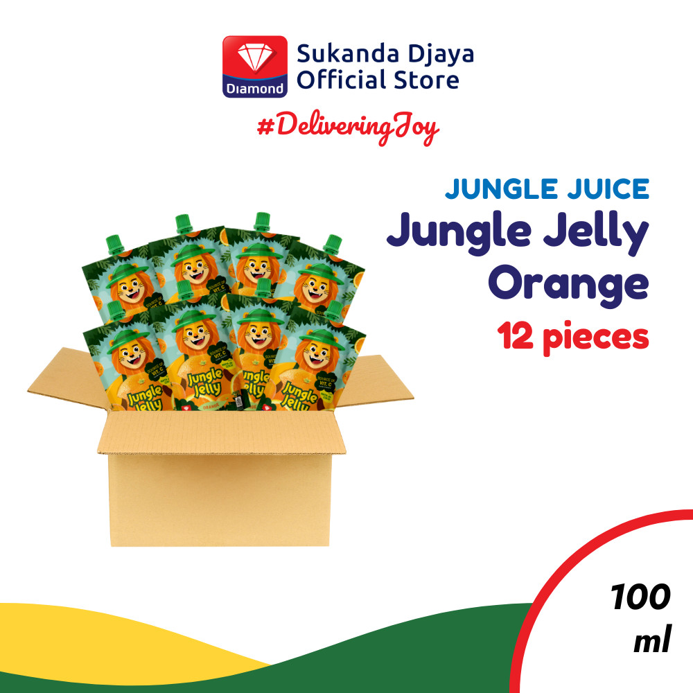 

Jungle Juice Jelly Orange 100 ML 1 Karton